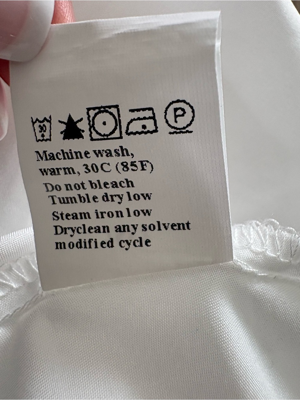White Eyelet Tiered V-Neck Midi Dress - Picture 10 of 11